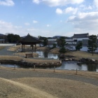 西の丸庭園から見た本丸門