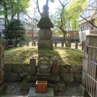 蒲生氏郷公墓所。辞世の碑は胸に響きます