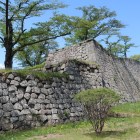 竹之丸二重櫓跡の石垣