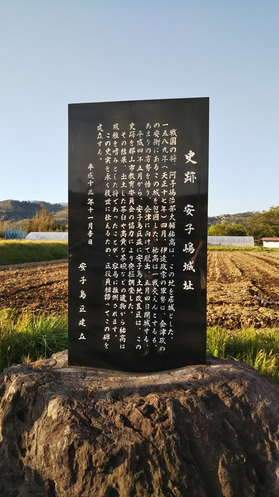 [安子島城] 城びと