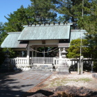 本丸跡の桜井靖霊神社