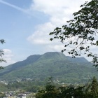 捨曲輪跡から望む赤城山