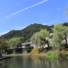 八幡山城と八幡堀