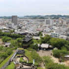 天守から南東の景色