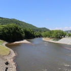 城の西を流れる馬淵川