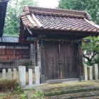 鯖江陣屋移築門(松阜神社)外側