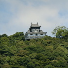 岩国城天守遠景