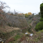 本丸東の堀（南から）