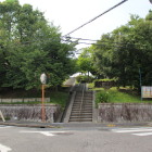 南東から見た善照寺砦跡