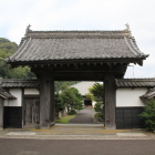 若狭武田氏館跡、空印寺山門