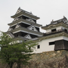 本丸下段より天守群を望む