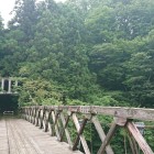 秋山川にかかる吊り橋