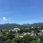 石垣山城跡方面