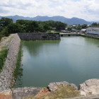 天守台から大手を見る