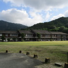 主郭には中学校が建ってます