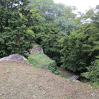 天守台から見る東門虎口