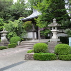 龍福寺山門(館碑と解説あり)