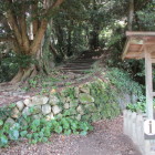 指月山詰城登城口