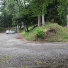 県庁南の土塁（現存）