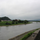 城の南を流れる阿武隈川