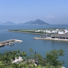 水城らしく瀬戸内海が望めます