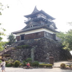 丸岡城天守。