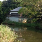陣屋跡の長流亭。
