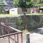 日向門跡石垣。