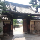 大念佛寺に移築された陣屋門。