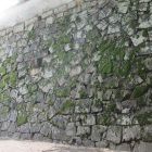 岡山城小納戸櫓下の石垣