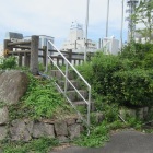 石山城土塁（上）
