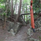 両土塁間の堀道