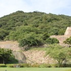三階櫓台から右膳の丸にかけての石垣