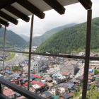 天守閣３階より神岡町を望む