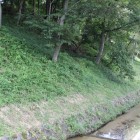 堀と土塁城塁