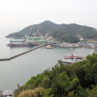 伯方港を望む
