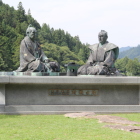 家康と対面の像
