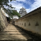 よく撮影に使われる将軍坂から天守閣を望む