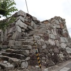 本丸丑寅方向の櫓台