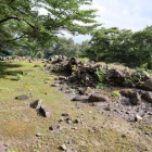 本丸の石塁