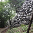 本丸南東面高石垣 