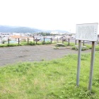 天守台の上