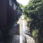 北側の濠？