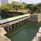 天守台からの鞘橋