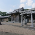 八幡社、郭の跡のようです