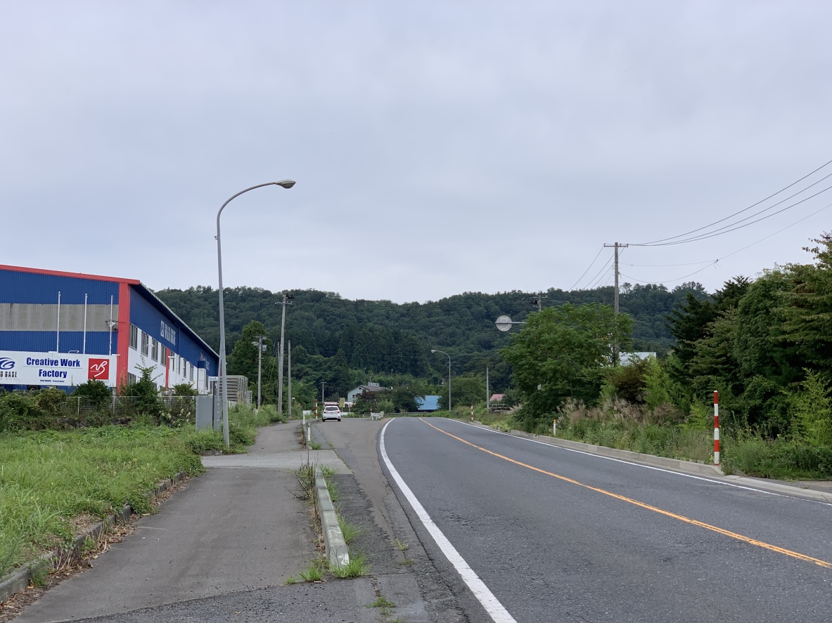 国道４号線で分断されてます