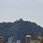 展望台から望んだ伊予松山城天守閣