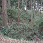同左左手堀と土塁