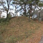 本曲輪土塁南西面
