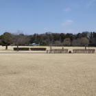 小山総合公園より鷲城を遠望